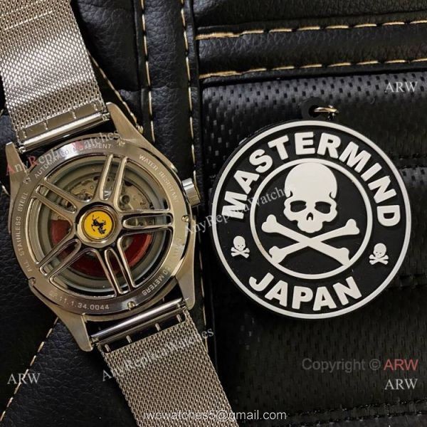 Replica Ferrari Gran Premio Automatico Watch Stainless Steel 43mm Replica Ferrari Gran Premio Automatico Watch Stainless Steel 43mm