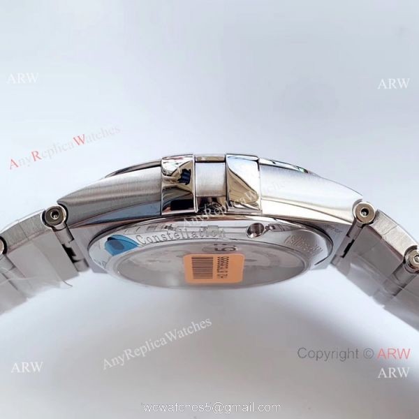 Omega Constellation SS Silver Diamond Dial VSF 8500 Watch Super Clone Omega Constellation SS Silver Diamond Dial VSF 8500 Watch Super Clone