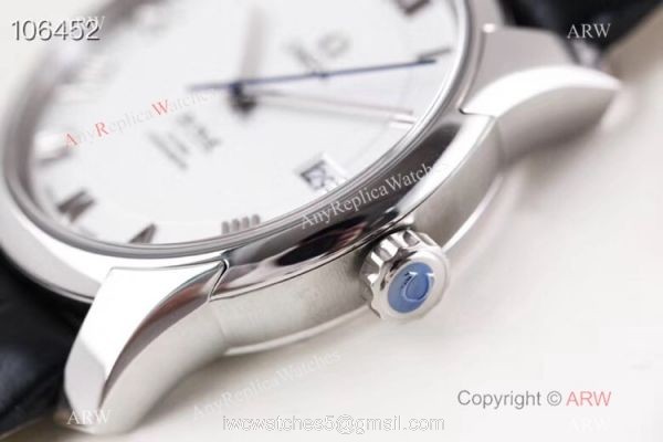 Swiss Grade 1 Omega De Ville Co Axial White Dial Leather Strap Watch VS Factory Swiss Grade 1 Omega De Ville Co Axial White Dial Leather Strap Watch VS Factory