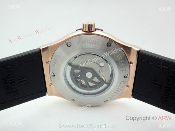 New Replica Hublot Classic Fusion Blue Dial Rose Gold Watch 43mm New Replica Hublot Classic Fusion Blue Dial Rose Gold Watch 43mm