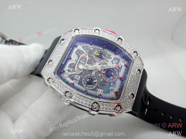 New Replica Richard Mille AAA RM 11-03 Diamond Watch New Replica Richard Mille AAA RM 11-03 Diamond Watch