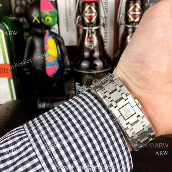 Fake AP Skeleton Royal Oak Stainless Steel 43mm Watch Fake AP Skeleton Royal Oak Stainless Steel 43mm Watch