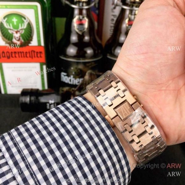 Copy Audemars Piguet Royal Oak Skeleton Rose Gold Watch 44mm Copy Audemars Piguet Royal Oak Skeleton Rose Gold Watch 44mm