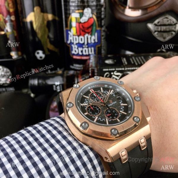 Japan Grade Copy Audemars Piguet Royal Oak offshore Michael Schumacher Watch Rose Gold Japan Grade Copy Audemars Piguet Royal Oak offshore Michael Schumacher Watch Rose Gold