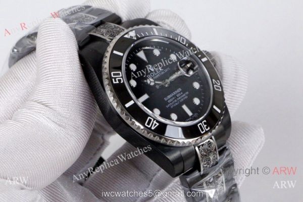Rolex Submariner Black Ceramic Replica Wristwatch Tattoo Case Rolex Submariner Black Ceramic Replica Wristwatch Tattoo Case