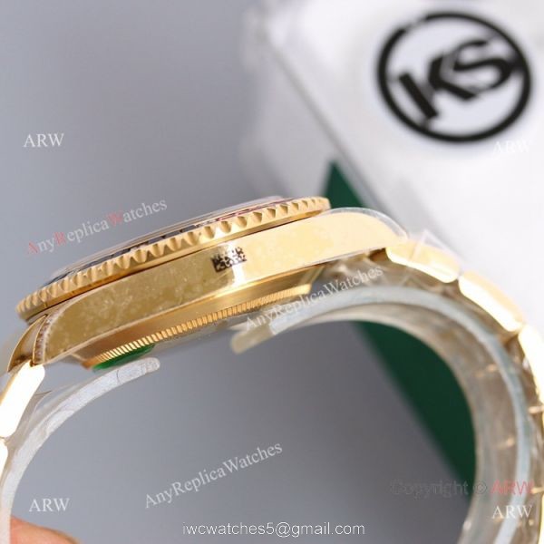Swiss Grade 1 Replica Rolex GMT Master 2 Rainbow Yellow Gold Watch KSF Eta2836 Swiss Grade 1 Replica Rolex GMT Master 2 Rainbow Yellow Gold Watch KSF Eta2836