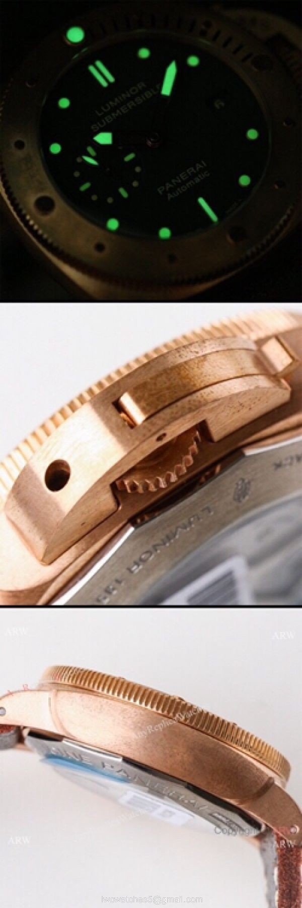 (VS) 1-1 Swiss Copy Panerai Luminor Submersible P9000 Bronzo Watch Pam382 (VS) 1-1 Swiss Copy Panerai Luminor Submersible P9000 Bronzo Watch Pam382