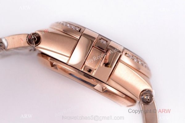 Swiss Copy Omega Constellation Rose Gold 27mm lady Watch 8521 Movement Swiss Copy Omega Constellation Rose Gold 27mm lady Watch 8521 Movement