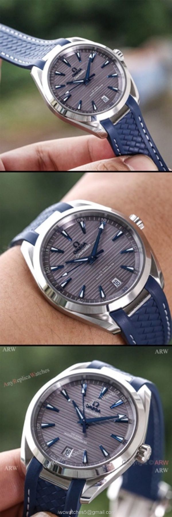 Swiss Grade 1 Omega Seamaster Aqua Terra Master 150m SS Gray Dial VSF 8900 Watch Swiss Grade 1 Omega Seamaster Aqua Terra Master 150m SS Gray Dial VSF 8900 Watch
