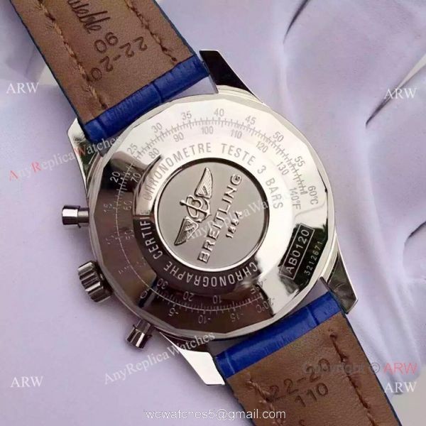 JF Factory Breitling Navitimer 01 Men Watch Blue Dial Two Tone JF Factory Breitling Navitimer 01 Men Watch Blue Dial Two Tone
