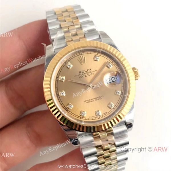 (EW) Rolex 3235 Datejust II Two-Tone Diamond Watches Rolex Grade 1 (EW) Rolex 3235 Datejust II Two-Tone Diamond Watches Rolex Grade 1