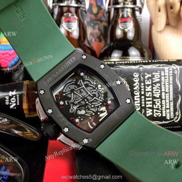Wholesale Richard Mille Knock off RM 61-01 Yohan Blake Watch Green Rubber Band Wholesale Richard Mille Knock off RM 61-01 Yohan Blake Watch Green Rubber Band