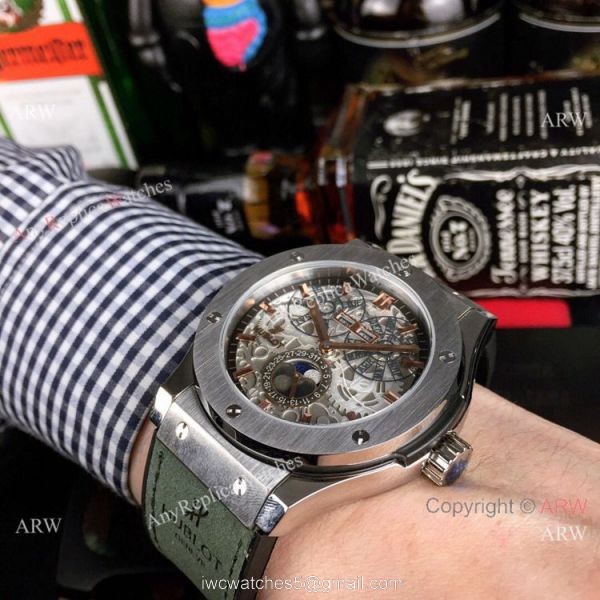 New Copy Hublot Classic Fusion Perpetual Calendar Men Watch SS Brown Dial New Copy Hublot Classic Fusion Perpetual Calendar Men Watch SS Brown Dial
