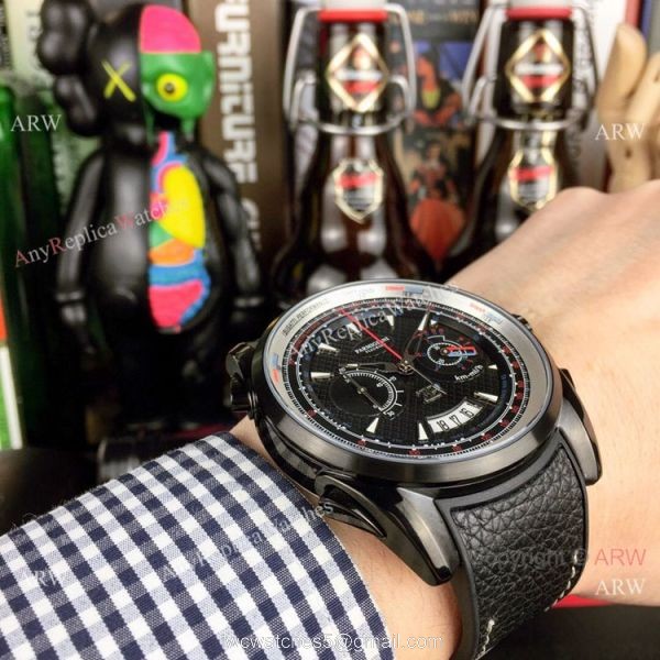 Copy Parmigiani Fleurier Bugatti Aerolithe Black Case 45mm Watches Copy Parmigiani Fleurier Bugatti Aerolithe Black Case 45mm Watches