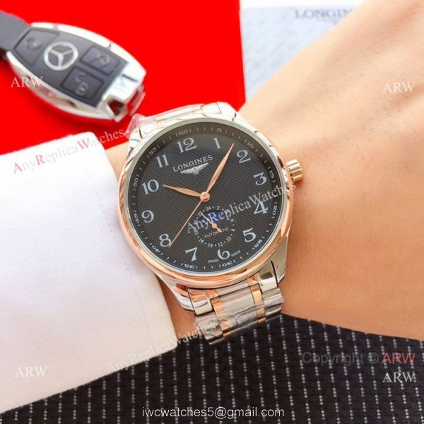 2019 Replica Longines Master Moonphase Automatic 40mm Watch Two Tone 2019 Replica Longines Master Moonphase Automatic 40mm Watch Two Tone