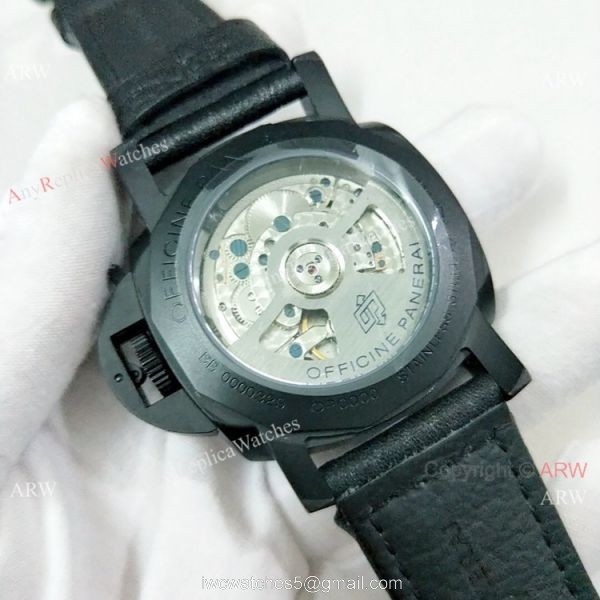 New Replica Panerai Luminor 1950 GMT 10 Days PAM00335 Watch Black Steel New Replica Panerai Luminor 1950 GMT 10 Days PAM00335 Watch Black Steel