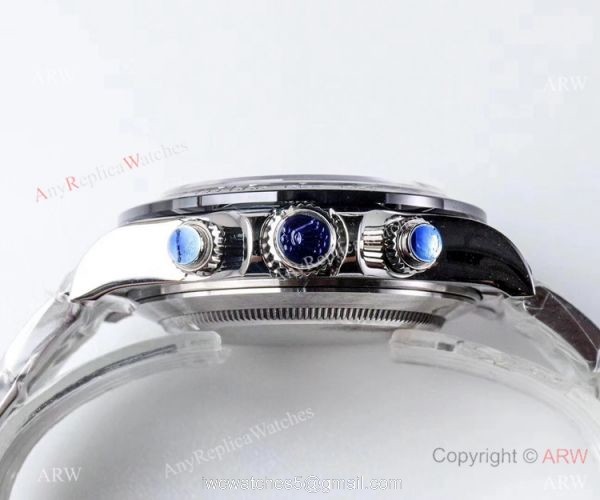 1:1 Best Replica Rolex Daytona Swiss 4130 JH Factory Watch SS Blue or Grey Dial 1:1 Best Replica Rolex Daytona Swiss 4130 JH Factory Watch SS Blue or Grey Dial
