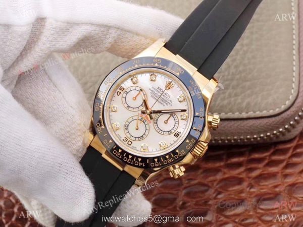 Swiss 4130 JH Factory Rolex Cosmograph Daytona Rubber Band Watch / Rolex Oysterflex Replica Watch Swiss 4130 JH Factory Rolex Cosmograph Daytona Rubber Band Watch / Rolex Oysterflex Replica Watch