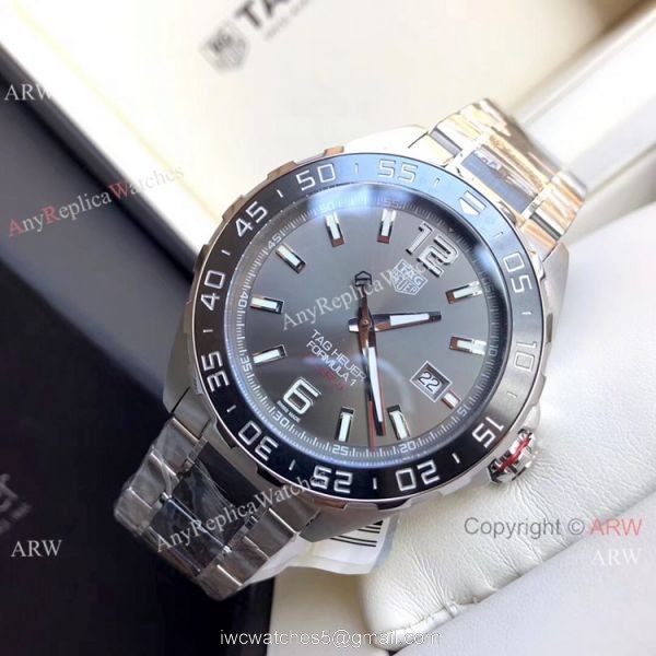 Swiss Grade Copy TAG HEUER FORMULA 1 Calibre 5 Steel &038; Ceramic Strap Watch Swiss Grade Copy TAG HEUER FORMULA 1 Calibre 5 Steel &038; Ceramic Strap Watch
