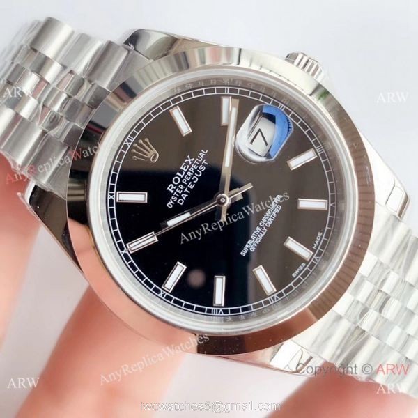 NEW Upgraded Replica Rolex Datejust Black Dial Jubilee Watch Swiss 3235 V3 NEW Upgraded Replica Rolex Datejust Black Dial Jubilee Watch Swiss 3235 V3