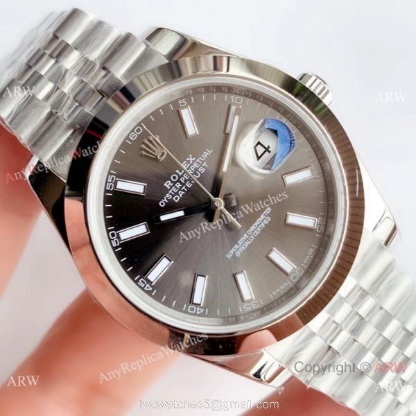 NEW Upgraded Swiss 3235 Rolex DateJust II Gray Dial Stainless steel Jubilee Copy Watch (V3) NEW Upgraded Swiss 3235 Rolex DateJust II Gray Dial Stainless steel Jubilee Copy Watch (V3)