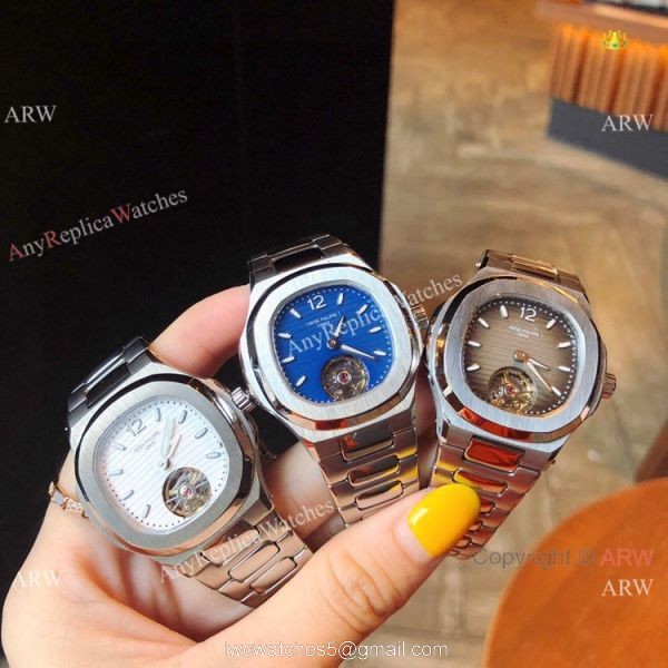 Replica Patek Philippe Nautilus Womens Watch SS Gray Dial Tourbillon Replica Patek Philippe Nautilus Womens Watch SS Gray Dial Tourbillon