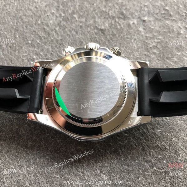 NEW! Noob Factory Rolex Daytona 1:1 Cal.4130 Movement Watch Meteorite Dial Rubber Strap NEW! Noob Factory Rolex Daytona 1:1 Cal.4130 Movement Watch Meteorite Dial Rubber Strap