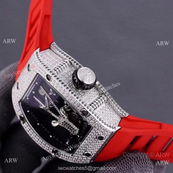 Swiss Quality Richard Mille Goat Mask Stainless Steel Diamond Watches AAA Replicas Swiss Quality Richard Mille Goat Mask Stainless Steel Diamond Watches AAA Replicas