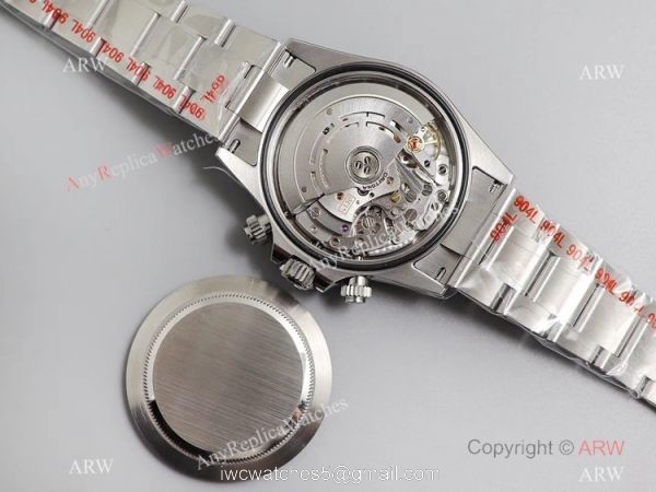Noob V3 Rolex Daytona Stainless Steel Black Ceramic Watch AAA Replica Noob V3 Rolex Daytona Stainless Steel Black Ceramic Watch AAA Replica