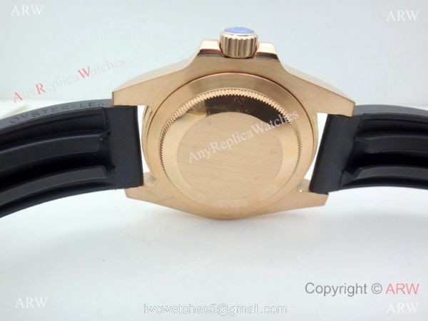 Replica Rolex GMT-Master II Rubber Strap Brown Black Ceramic Watch Replica Rolex GMT-Master II Rubber Strap Brown Black Ceramic Watch