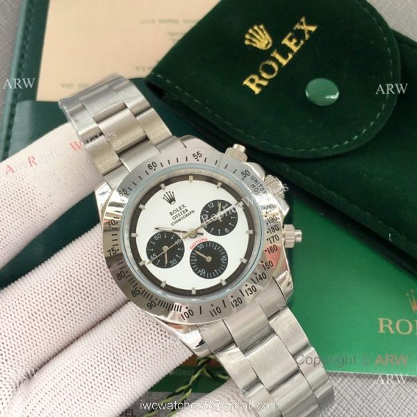 High Quality Rolex Rolex Paul Newman Replica Watch 40mm Stainless Steel Panda Face High Quality Rolex Rolex Paul Newman Replica Watch 40mm Stainless Steel Panda Face