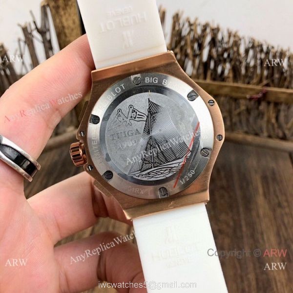 Copy Hublot Big Bang Evolution 44mm Watches Rose Gold Ceramic Bezel Copy Hublot Big Bang Evolution 44mm Watches Rose Gold Ceramic Bezel