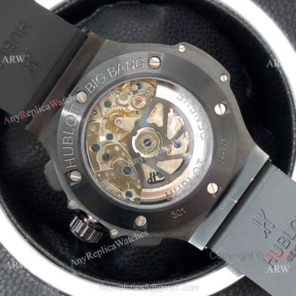 Swiss 7750 Hublot Big Bang Evolution Diamond Replica Watch All Black Swiss 7750 Hublot Big Bang Evolution Diamond Replica Watch All Black