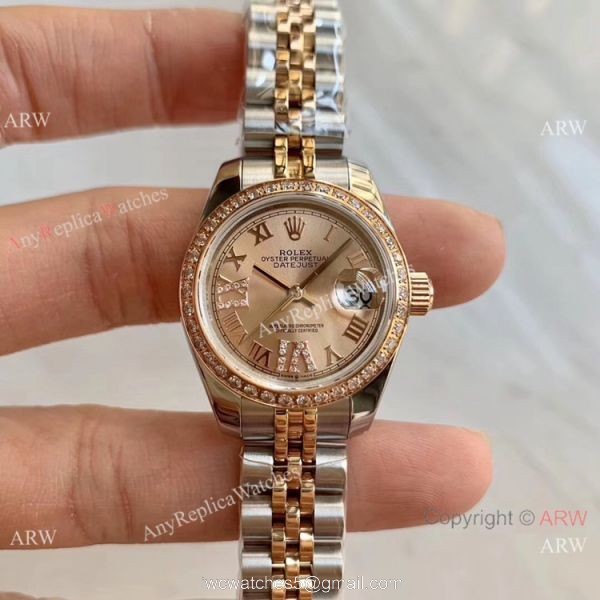 New Replica Diamond Rolex Jubilee Rose Gold Datejust Watch Brown Dial 32mm New Replica Diamond Rolex Jubilee Rose Gold Datejust Watch Brown Dial 32mm