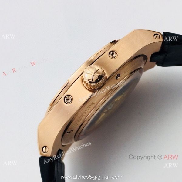 GB Factory Vacheron Constantin Overseas Perpetual Calendar Watch Blue Dial Leather Strap GB Factory Vacheron Constantin Overseas Perpetual Calendar Watch Blue Dial Leather Strap