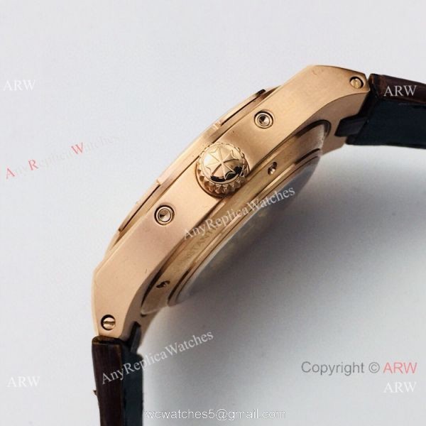 GB Factory Vacheron Constantin Overseas Perpetual Calendar Watch Rose Gold White Face GB Factory Vacheron Constantin Overseas Perpetual Calendar Watch Rose Gold White Face