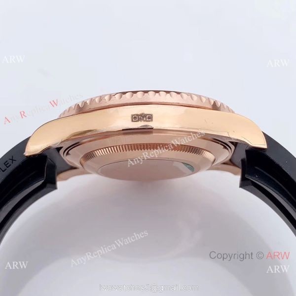 Rolex Yachtmaster 116695SATS Rose Gold Rainbow Bezel Watch Noob Factory/316L/Swiss ETA2836 Rolex Yachtmaster 116695SATS Rose Gold Rainbow Bezel Watch Noob Factory/316L/Swiss ETA2836