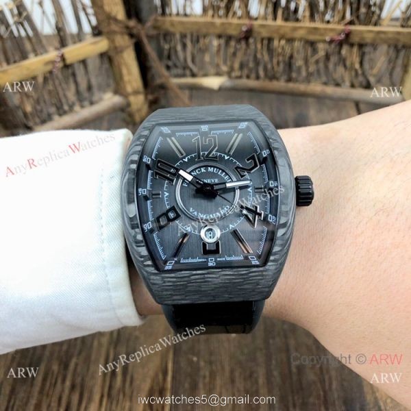 Swiss Quality Replica Franck Muller Vanguard Carbon Krypton Men Watches Swiss Quality Replica Franck Muller Vanguard Carbon Krypton Men Watches