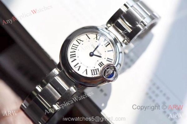 Swiss Replica Cartier Ballon Bleu Stainless Steel 28mm Watch V6 Factory Swiss Replica Cartier Ballon Bleu Stainless Steel 28mm Watch V6 Factory