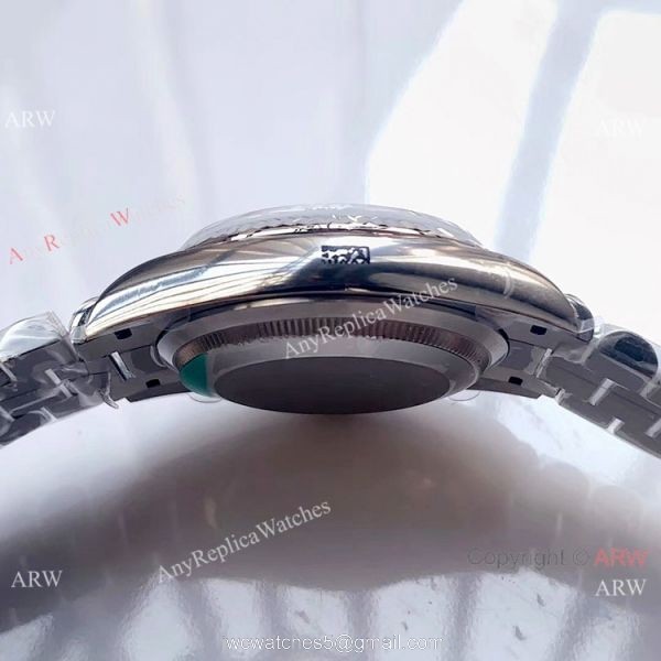 (EW)Swiss 3255 Rolex Day Date 36mm Watch Stainless Steel President Blue Dial (EW)Swiss 3255 Rolex Day Date 36mm Watch Stainless Steel President Blue Dial