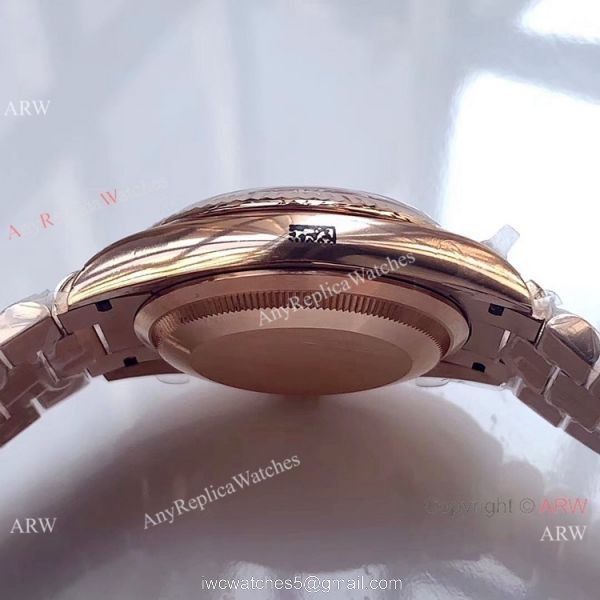 Swiss Replica Rolex DayDate Rose Gold D-Brown Dial Watch EW Factory 3255 Swiss Replica Rolex DayDate Rose Gold D-Brown Dial Watch EW Factory 3255