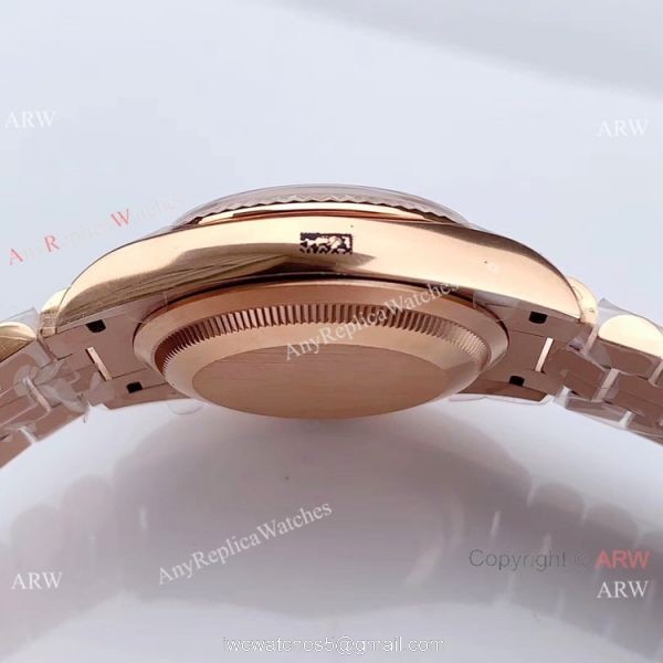 Swiss Rolex DayDate EWF 3255 36mm Men Rolex Everose Replica Watch Swiss Rolex DayDate EWF 3255 36mm Men Rolex Everose Replica Watch