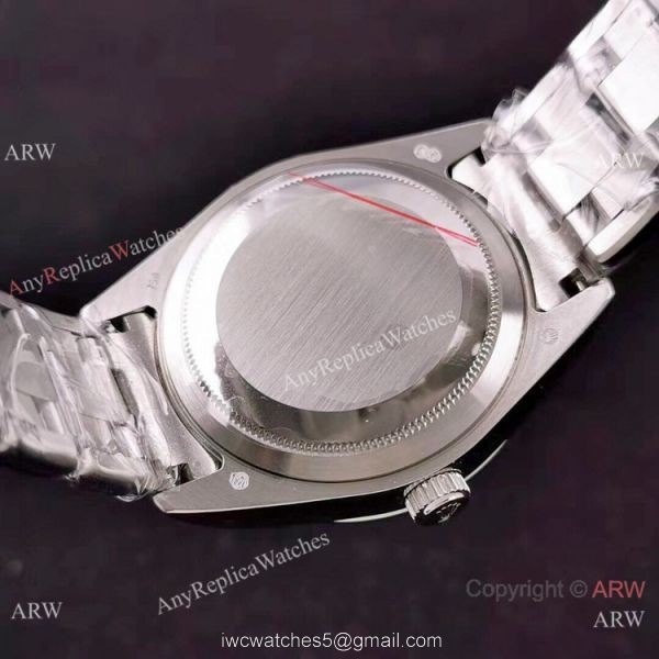 Rolex Day Date Special Edition Stainless Steel Diamond Bezel Watch 40mm Rolex Day Date Special Edition Stainless Steel Diamond Bezel Watch 40mm