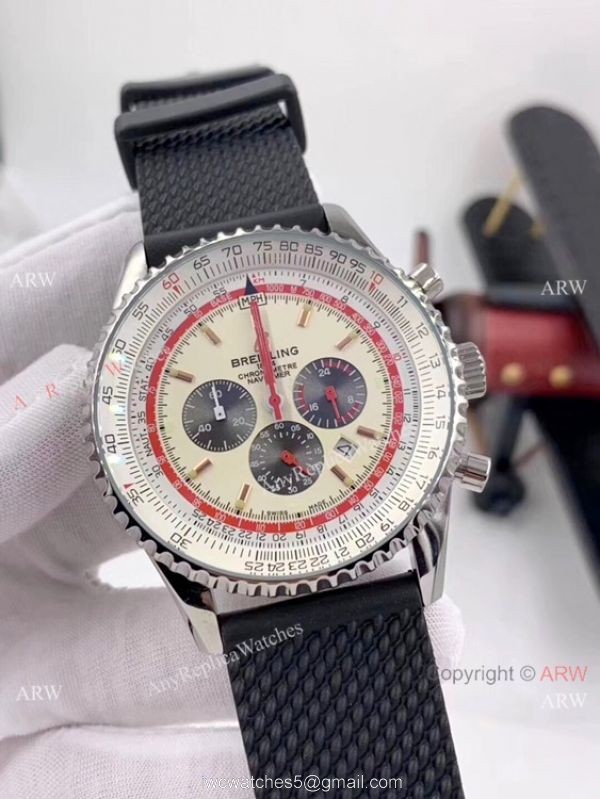 Replica Breitling Navitimer B01 TWA Stainless Steel Cream Dial Watch -2020 New Replica Breitling Navitimer B01 TWA Stainless Steel Cream Dial Watch -2020 New