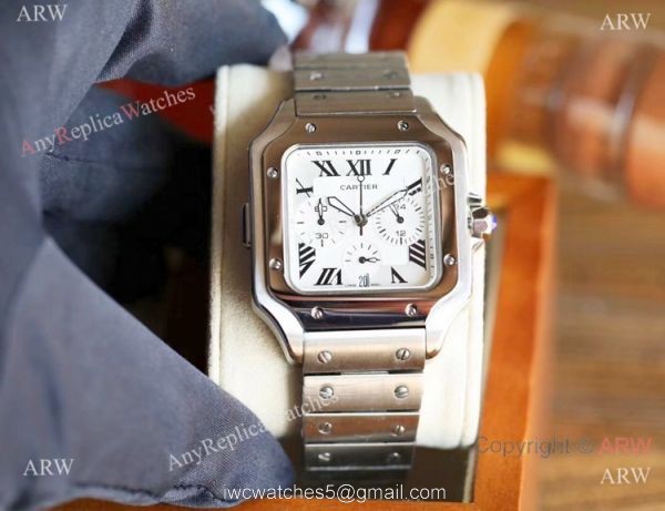 Best Quality Cartier Santos Watch All Gold Chronograph 39mm Best Quality Cartier Santos Watch All Gold Chronograph 39mm