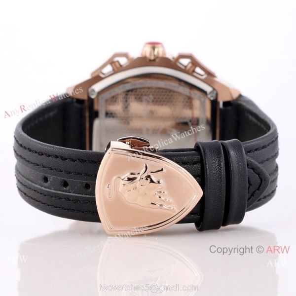 New Copy Lamborghini Spyder 9004 Rose Gold Chrono Watch New Copy Lamborghini Spyder 9004 Rose Gold Chrono Watch