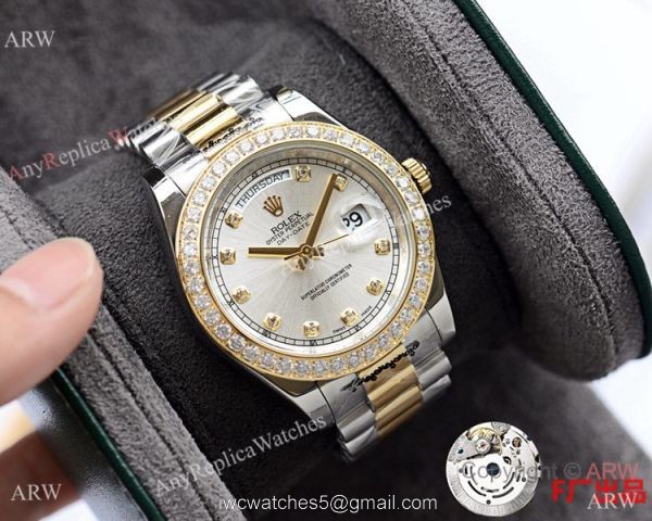 NEW UPGRADED Fake Rolex Presidential DayDate II 2-Tone Watches DJII 41mm NEW UPGRADED Fake Rolex Presidential DayDate II 2-Tone Watches DJII 41mm