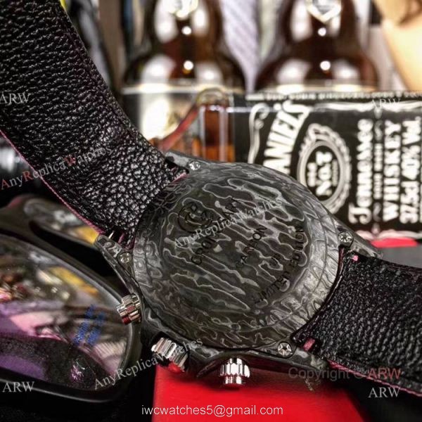 New Rolex Daytona 2020 Carbon Rolex Daytona Replica Watch with Pink Strap New Rolex Daytona 2020 Carbon Rolex Daytona Replica Watch with Pink Strap