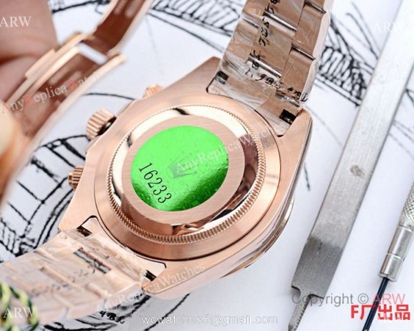 Clone Rolex Daytona Rose Gold Automatic Watch Men Size Clone Rolex Daytona Rose Gold Automatic Watch Men Size