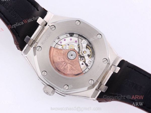 Swiss Audemars Piguet Royal Oak Brown Dial Iced Out Watches Replica For Sale Swiss Audemars Piguet Royal Oak Brown Dial Iced Out Watches Replica For Sale